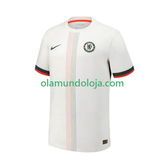 Camisola Chelsea Homem Equipamento Segundo 2025-2026 Manga Curta